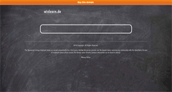 Desktop Screenshot of kk.wislearn.de